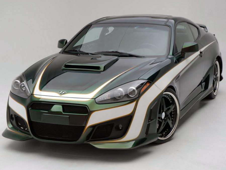  Hyundai Tiburon SEMA by Mobis 2007 года  (фото 3 из 6)